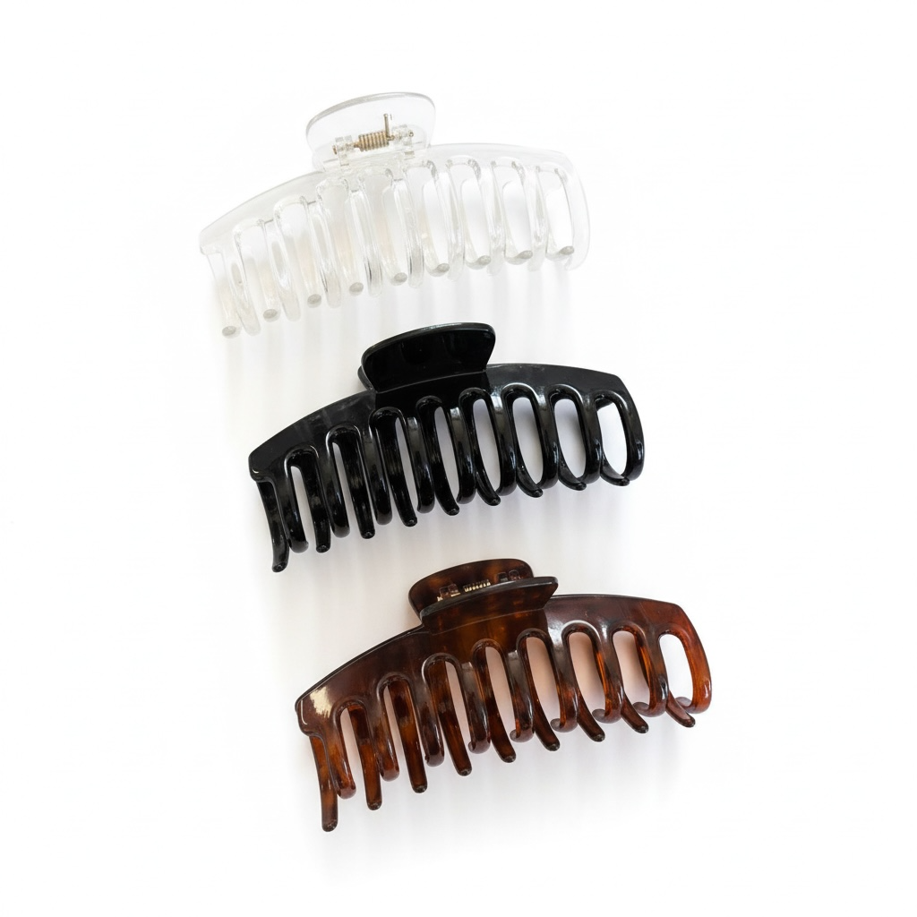 3-pack Hårklämmor – Old Style Retro