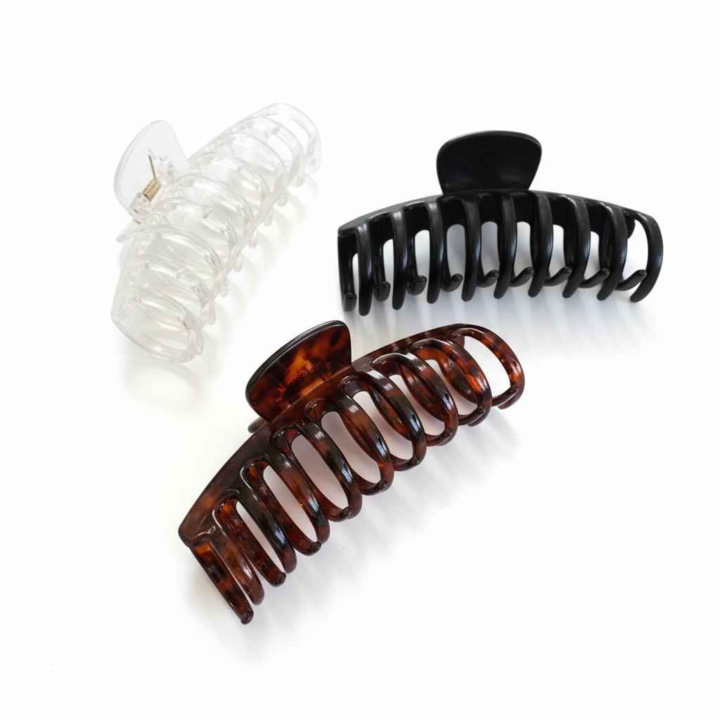 3-pack Hårklämmor – Old Style Retro