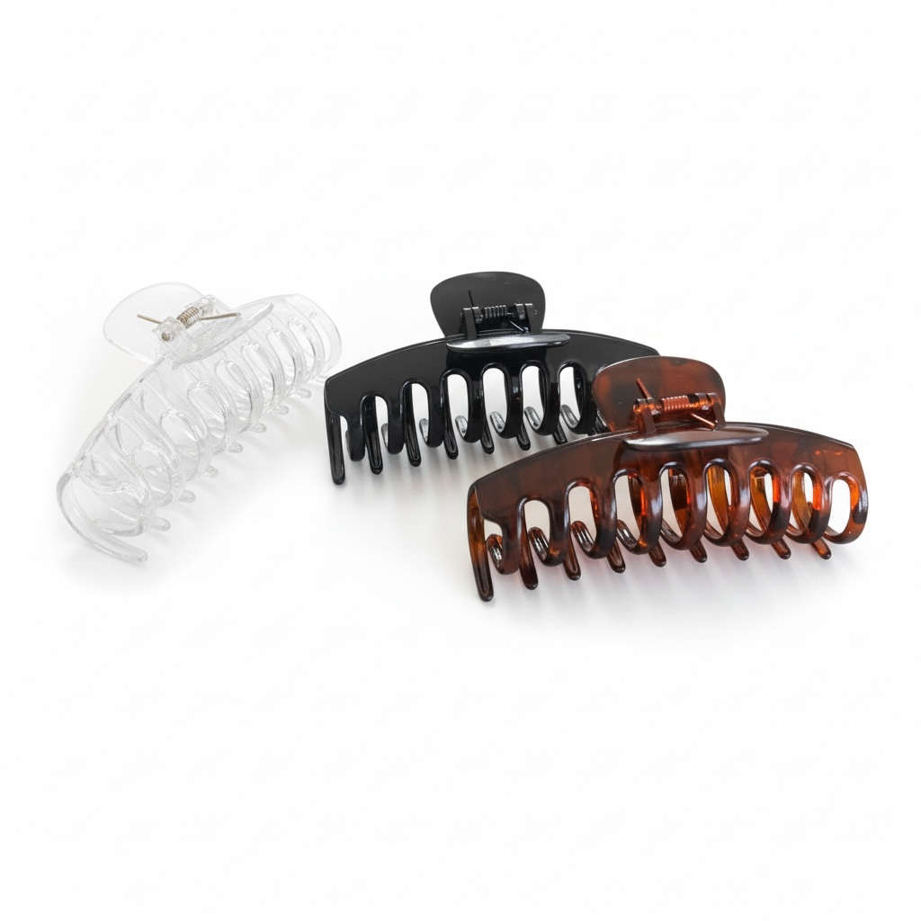 3-pack Hårklämmor – Old Style Retro