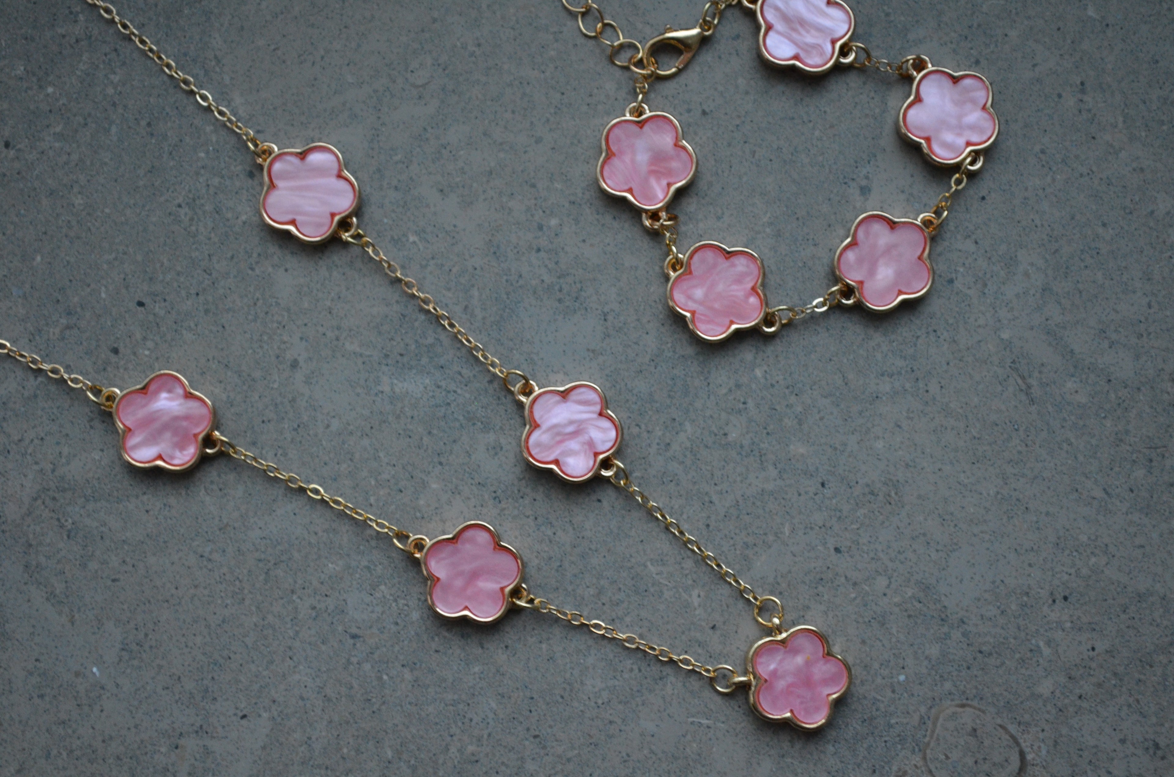 Golden Flower 18 K Pink