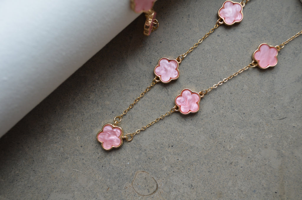 Golden Flower 18 K Pink