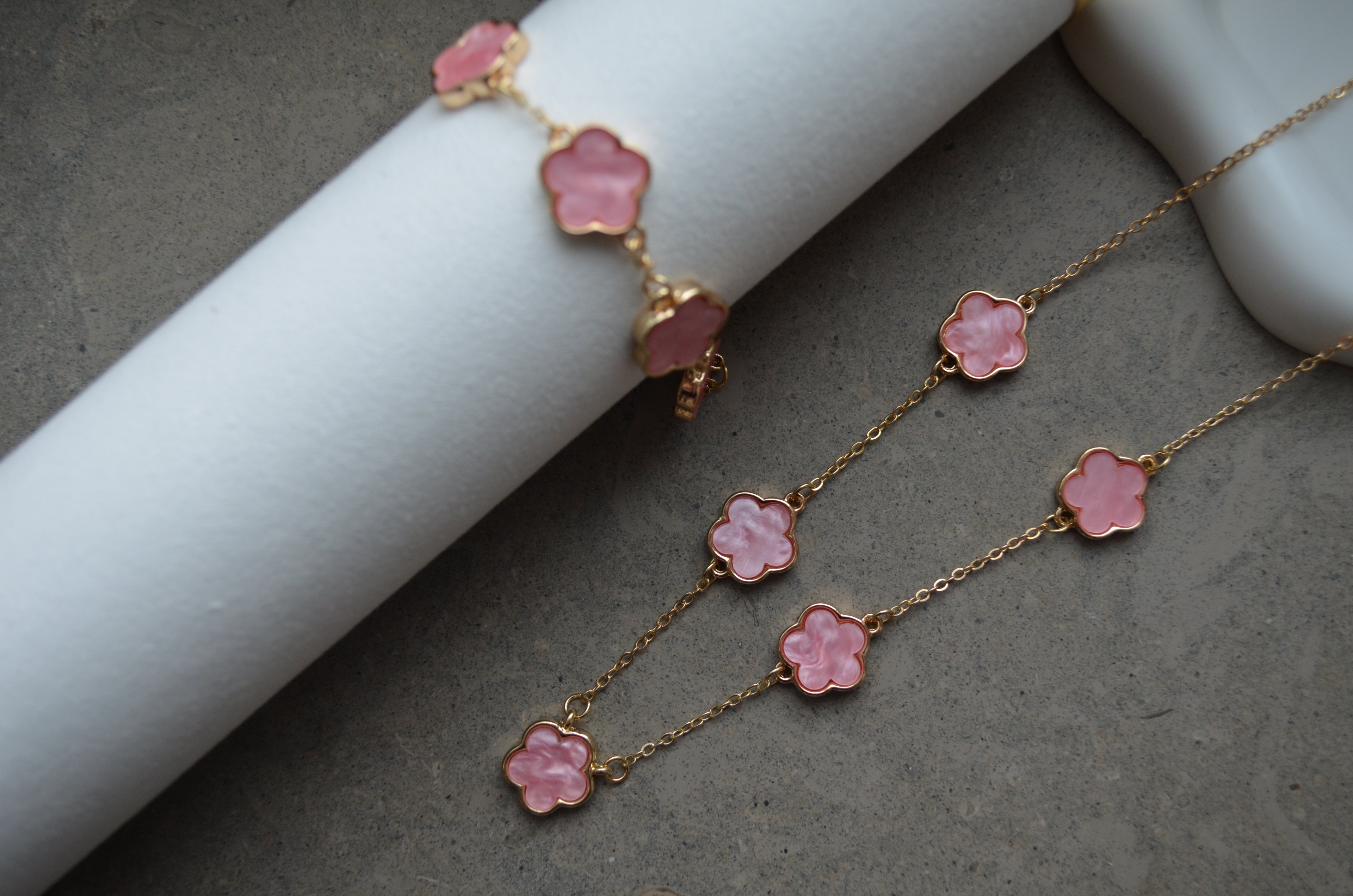 Golden Flower 18 K Pink