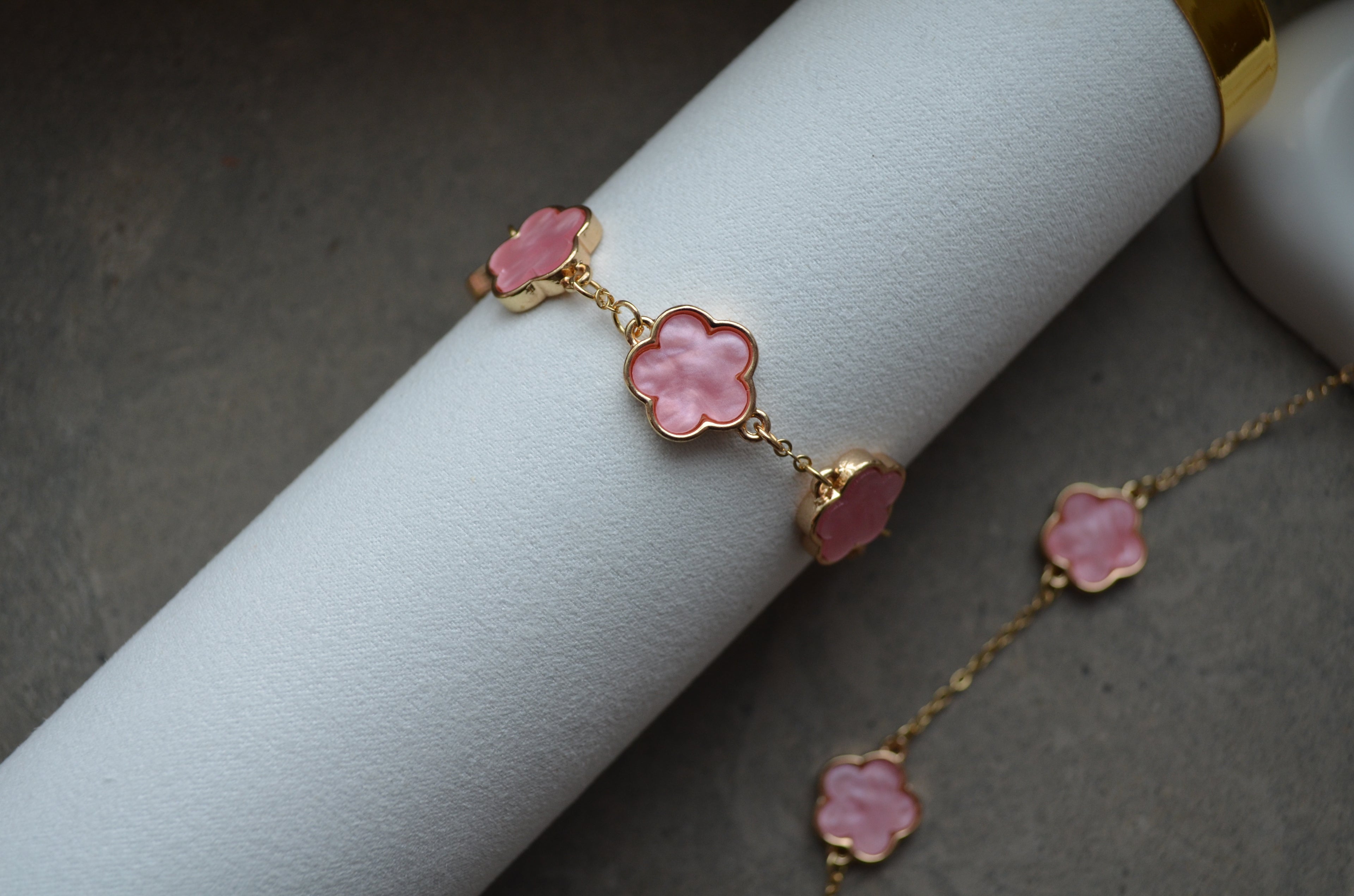 Golden Flower 18 K Pink