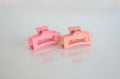 2 - PACK HÅRKLÄMMA MINI PASTELL