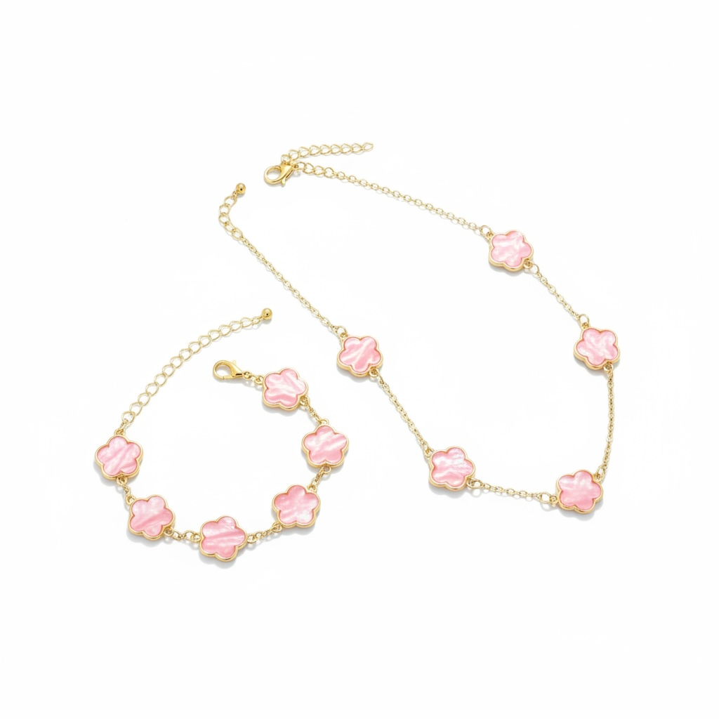 Golden Flower 18 K Pink