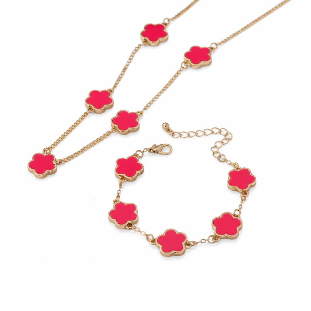 Golden Flower 18 K Red Dawn